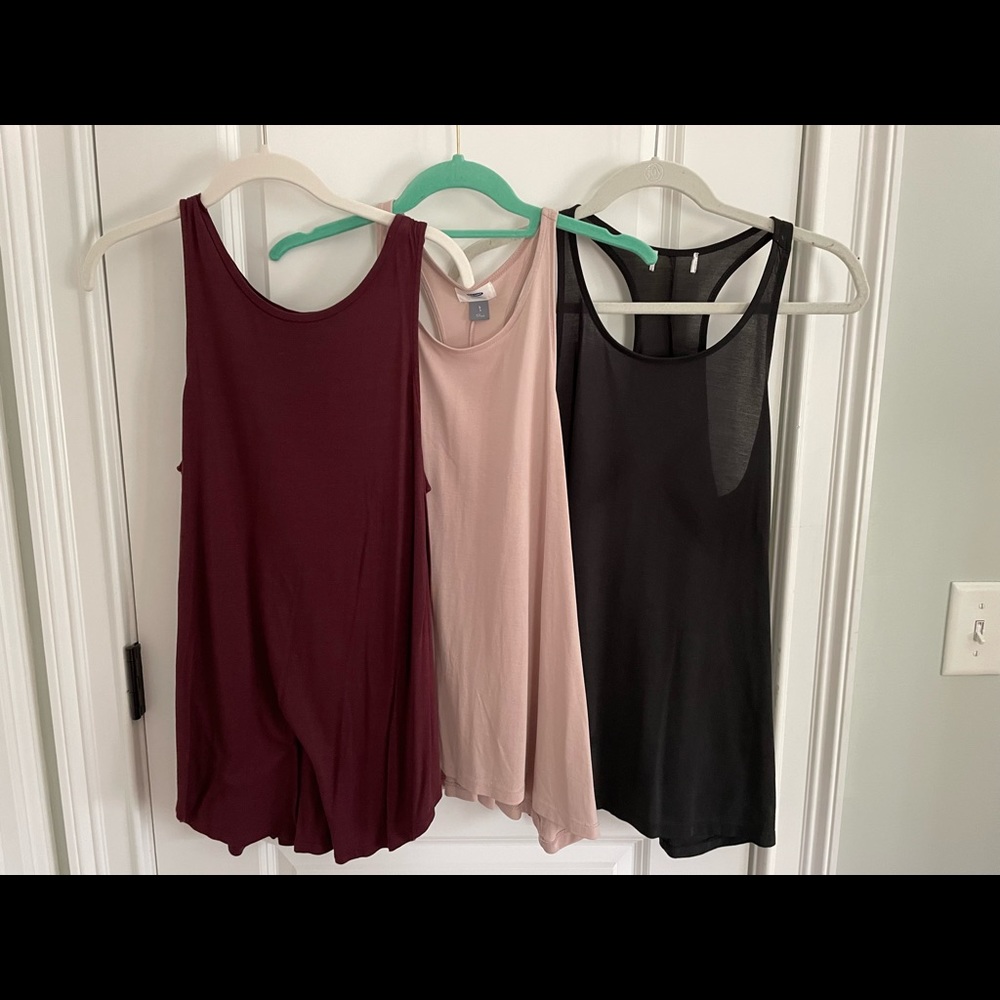 3 Old Navy Tank Tops size Small